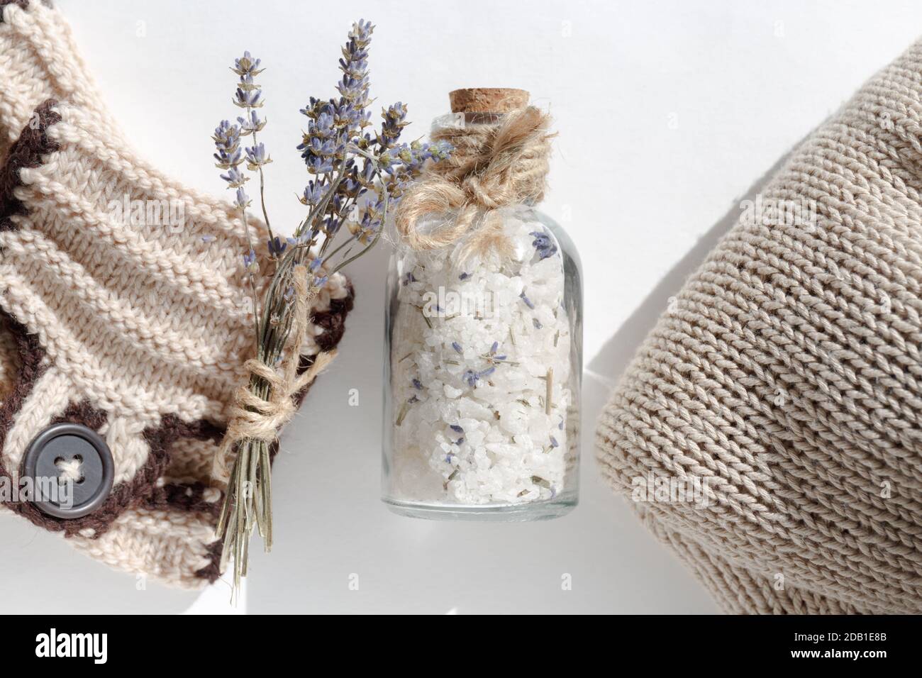 Download Lavender Bath Salt Bottle High Resolution Stock Photography And Images Alamy