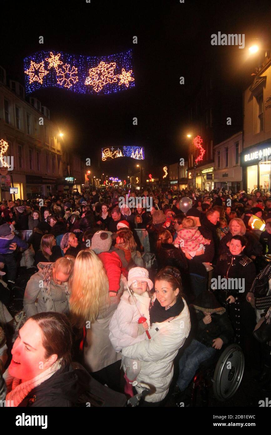 Ayr, Ayrshire, South Ayrshire Council,Scotland, UK Christmas Lights