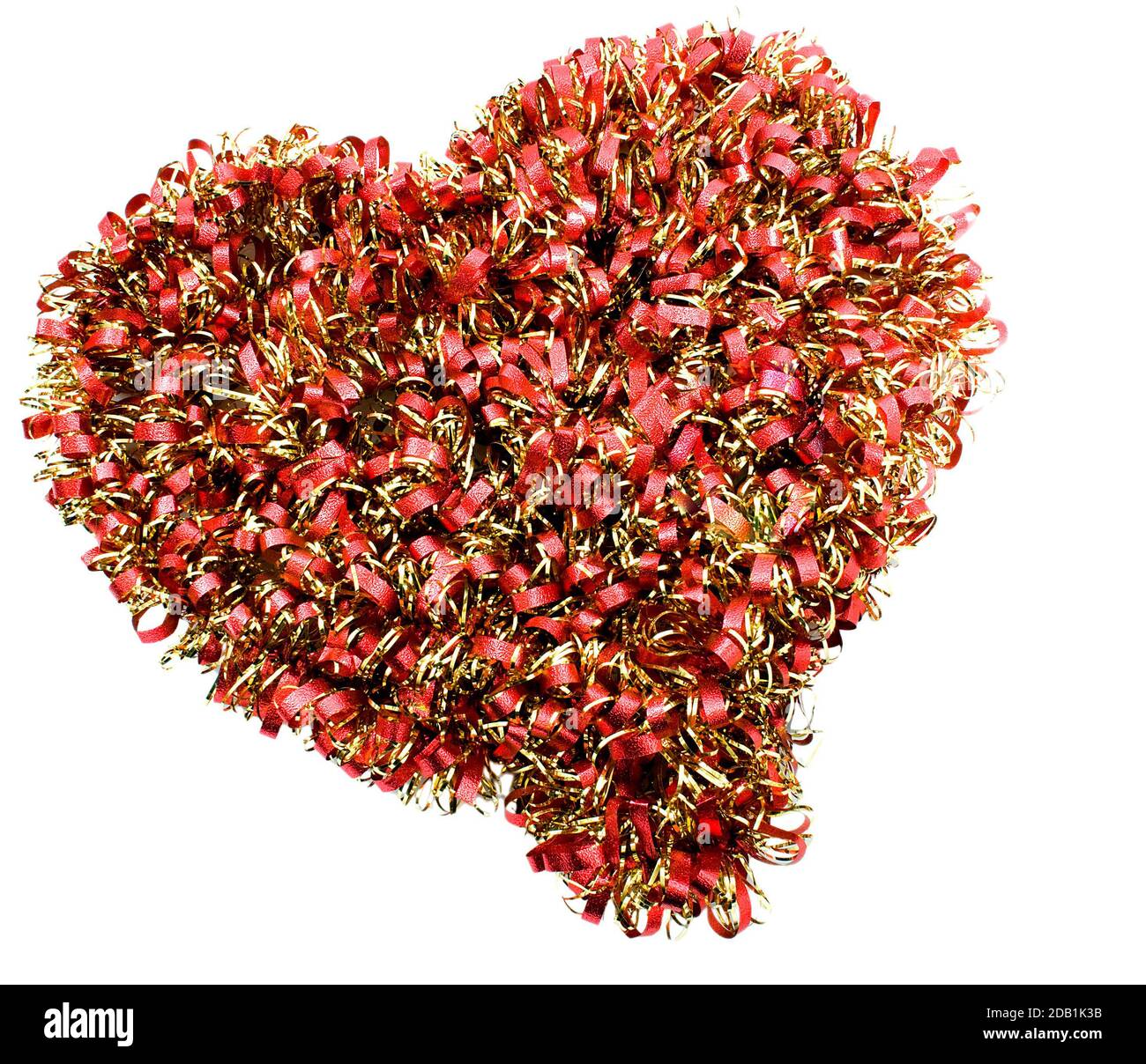 heart red isolated on white background Stock Photo - Alamy