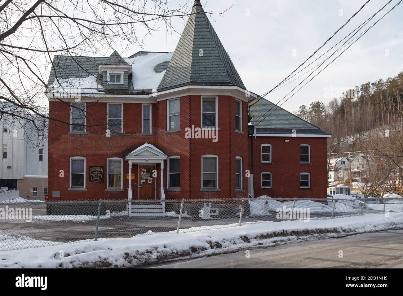 Montpelier Vermont Usa February 20 2020 City View Of The Capital