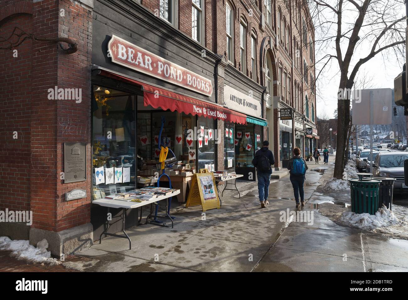 MONTPELIER, VERMONT, USA FEBRUARY, 20, 2020 City view of the capital