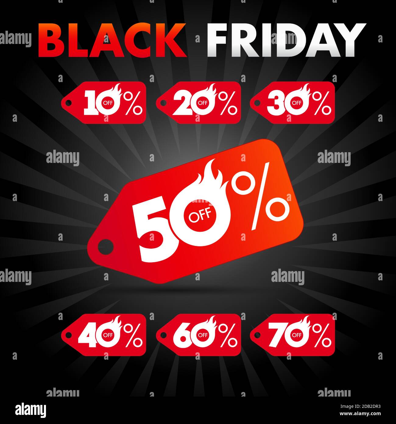 Summer sale flyer or poster discount label Vector Image