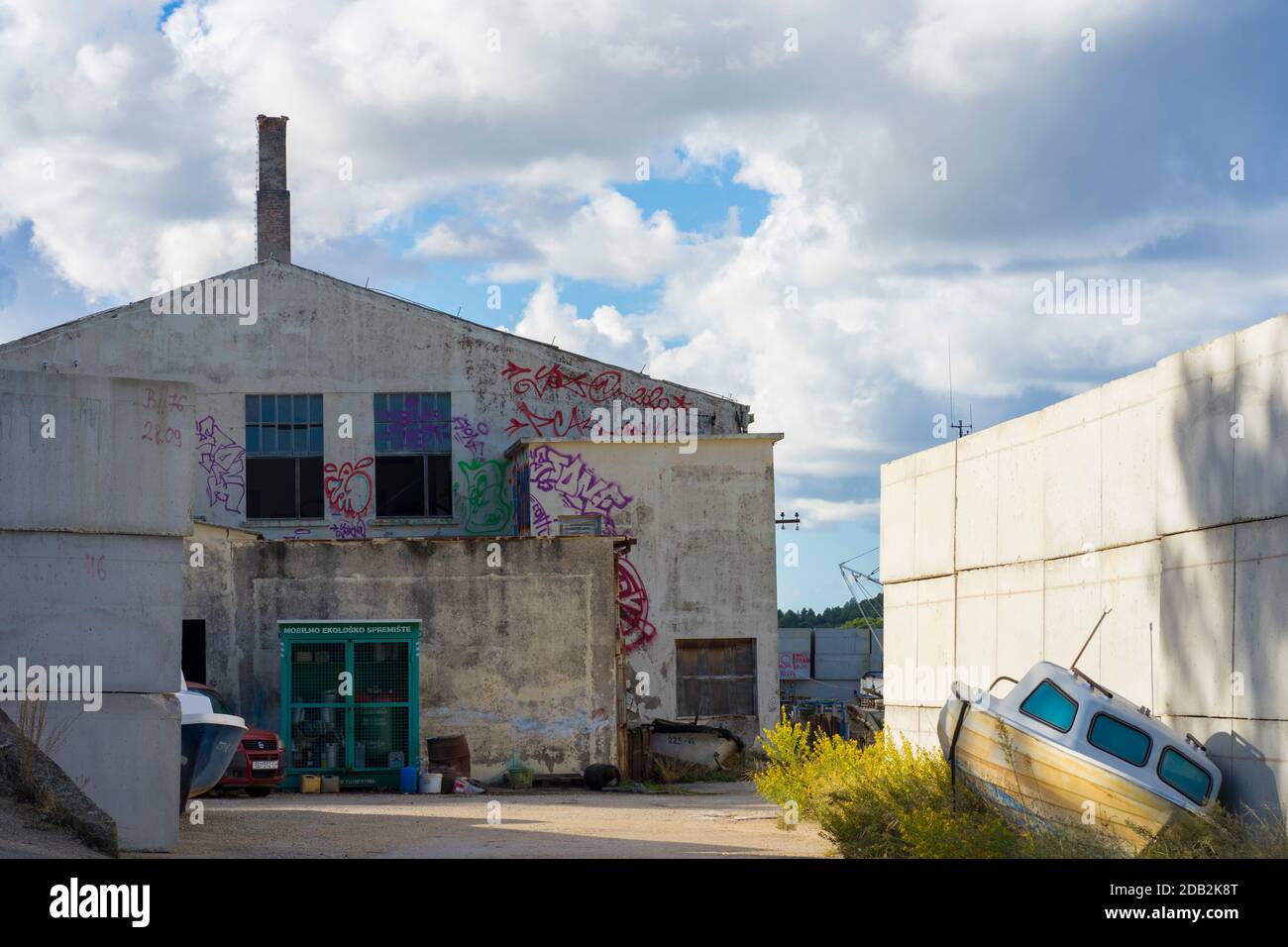 Abandoned building Stock Photo