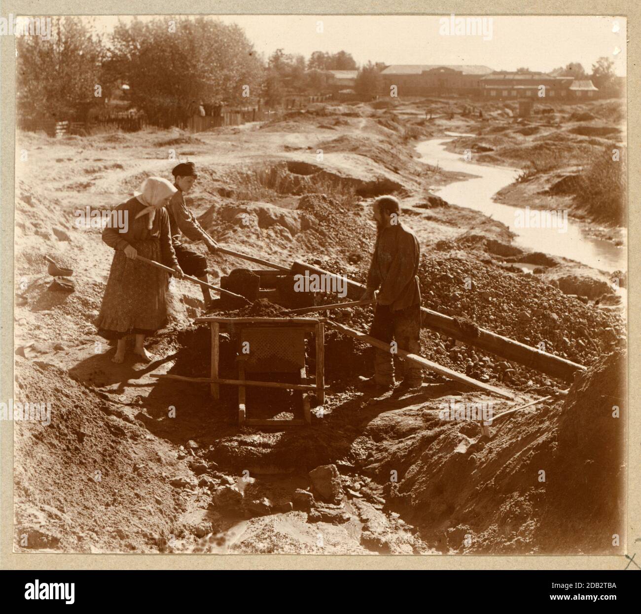 Miners Washing Gold Bearing Sand High Resolution Stock Photography and Images - Alamy