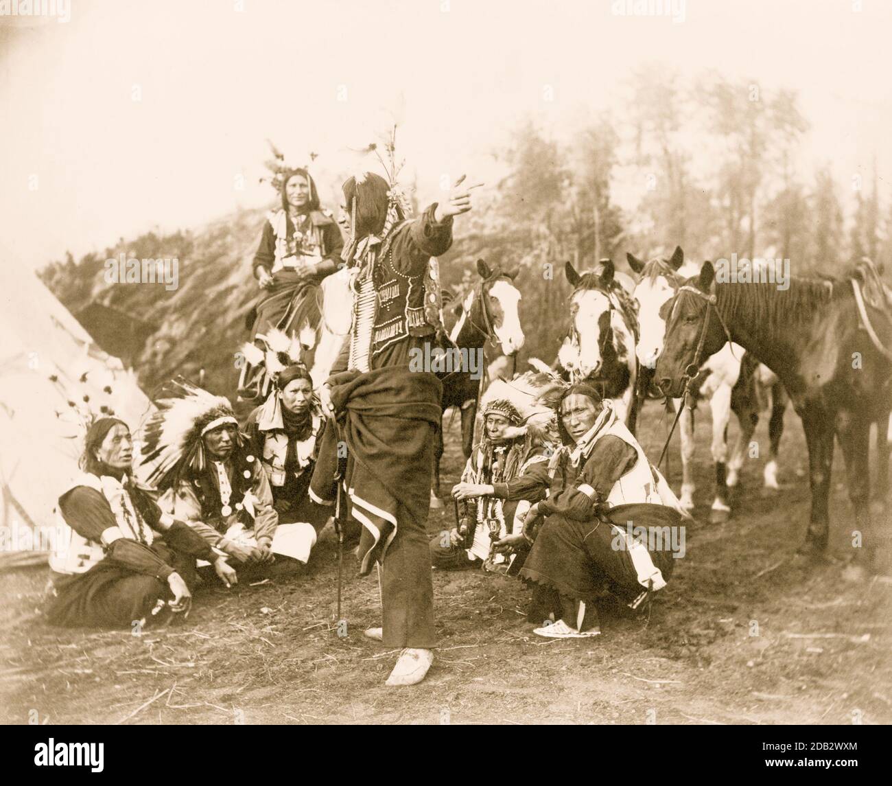 Dakota indians hi-res stock photography and images - Alamy