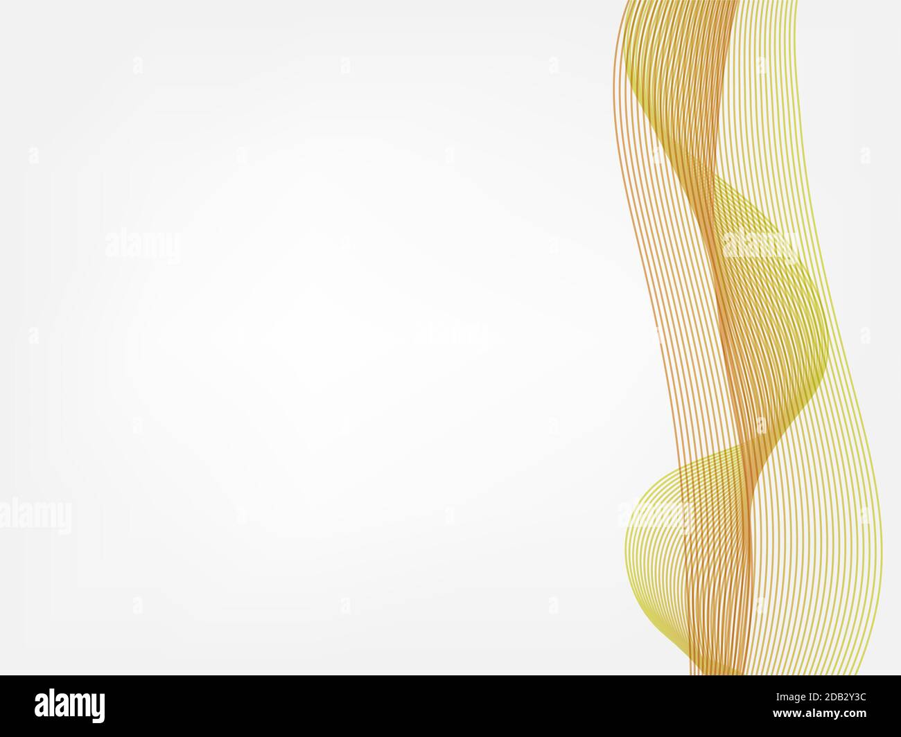 abstract waved line background - golden yellow Stock Photo - Alamy