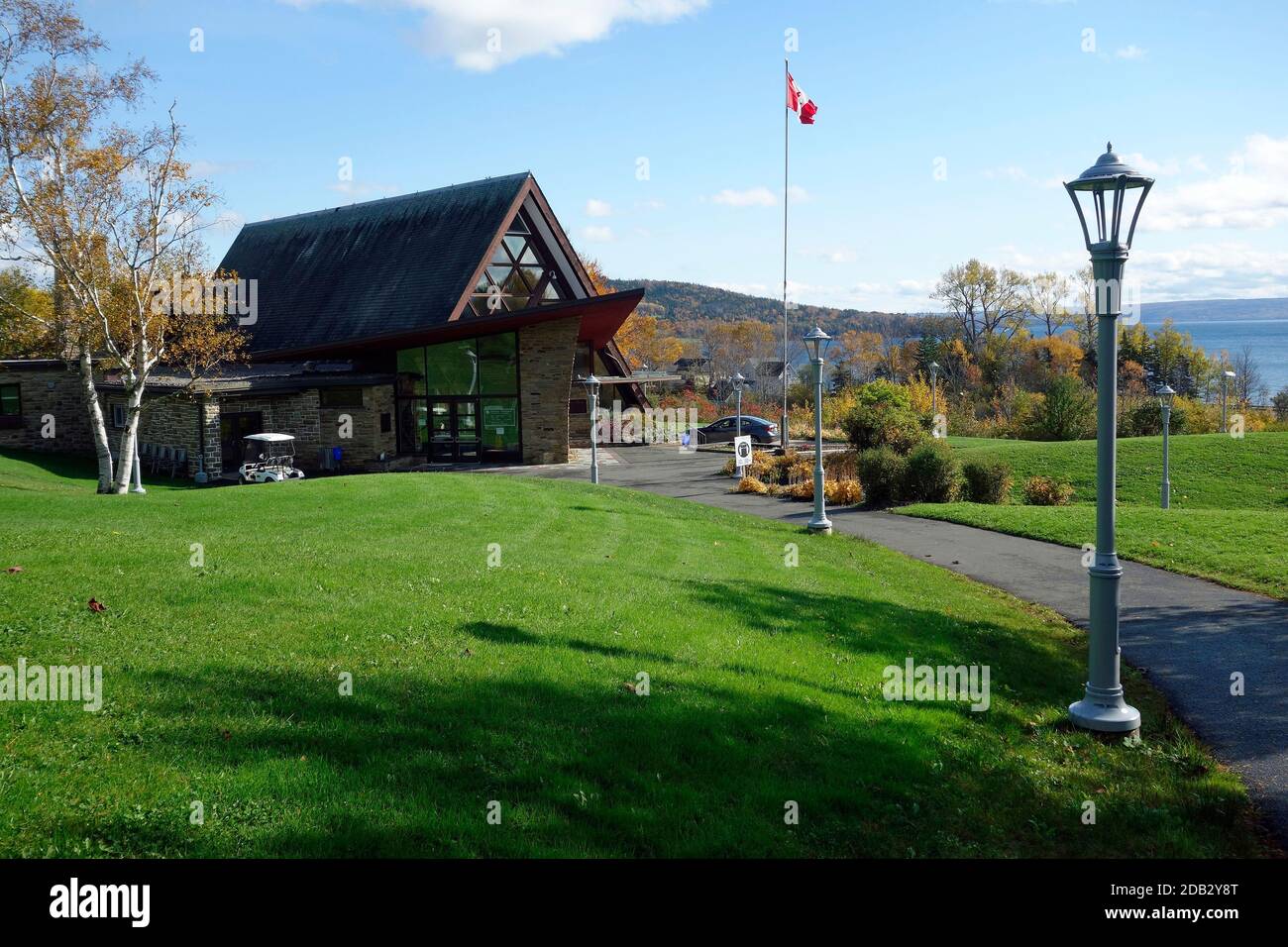 Alexander Graham Bell Museum, Baddeck, Nova Scotia Stock Photo