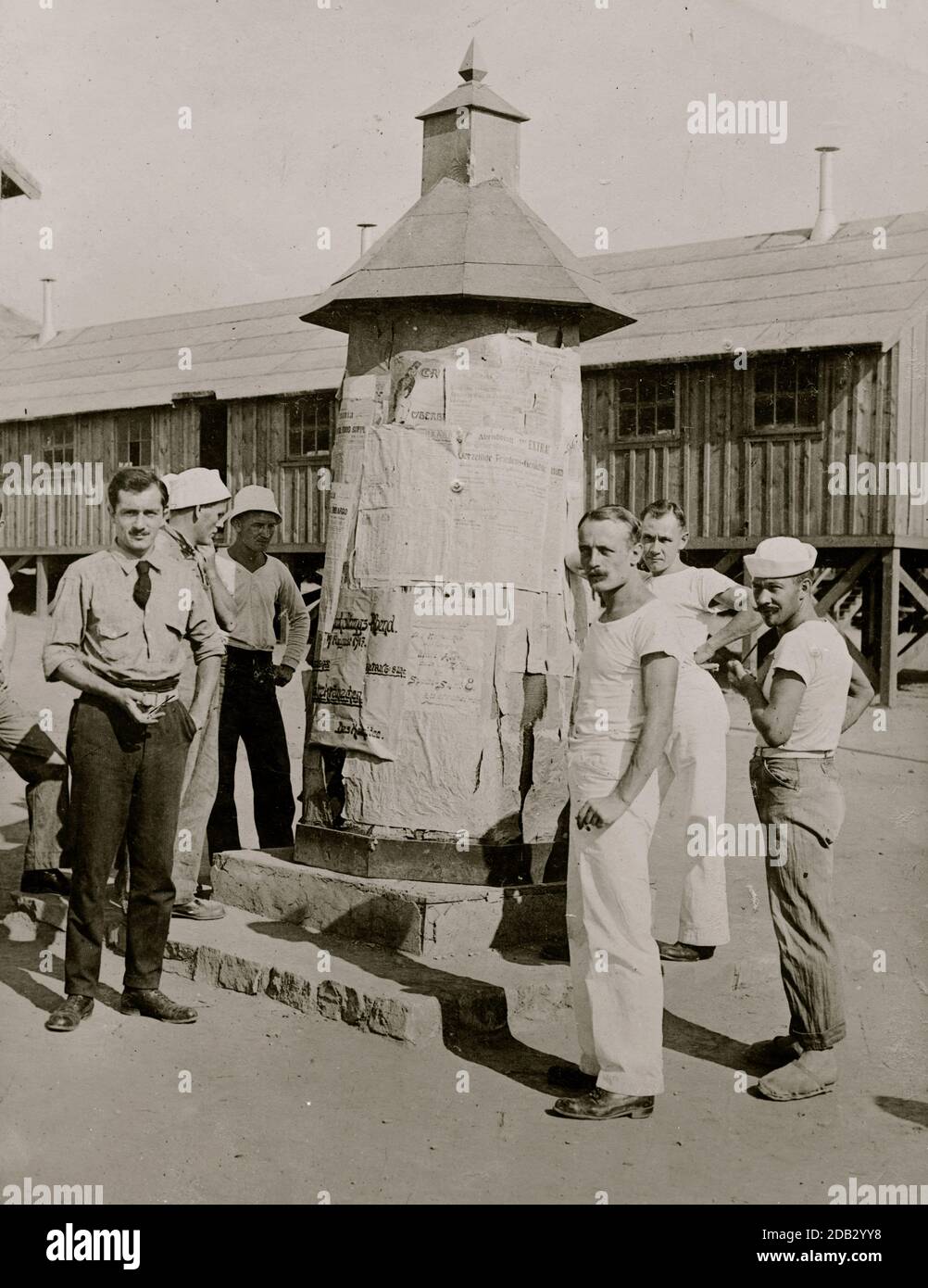 Bulletins Internment camp, Fort Douglas in Utah Stock Photo Alamy