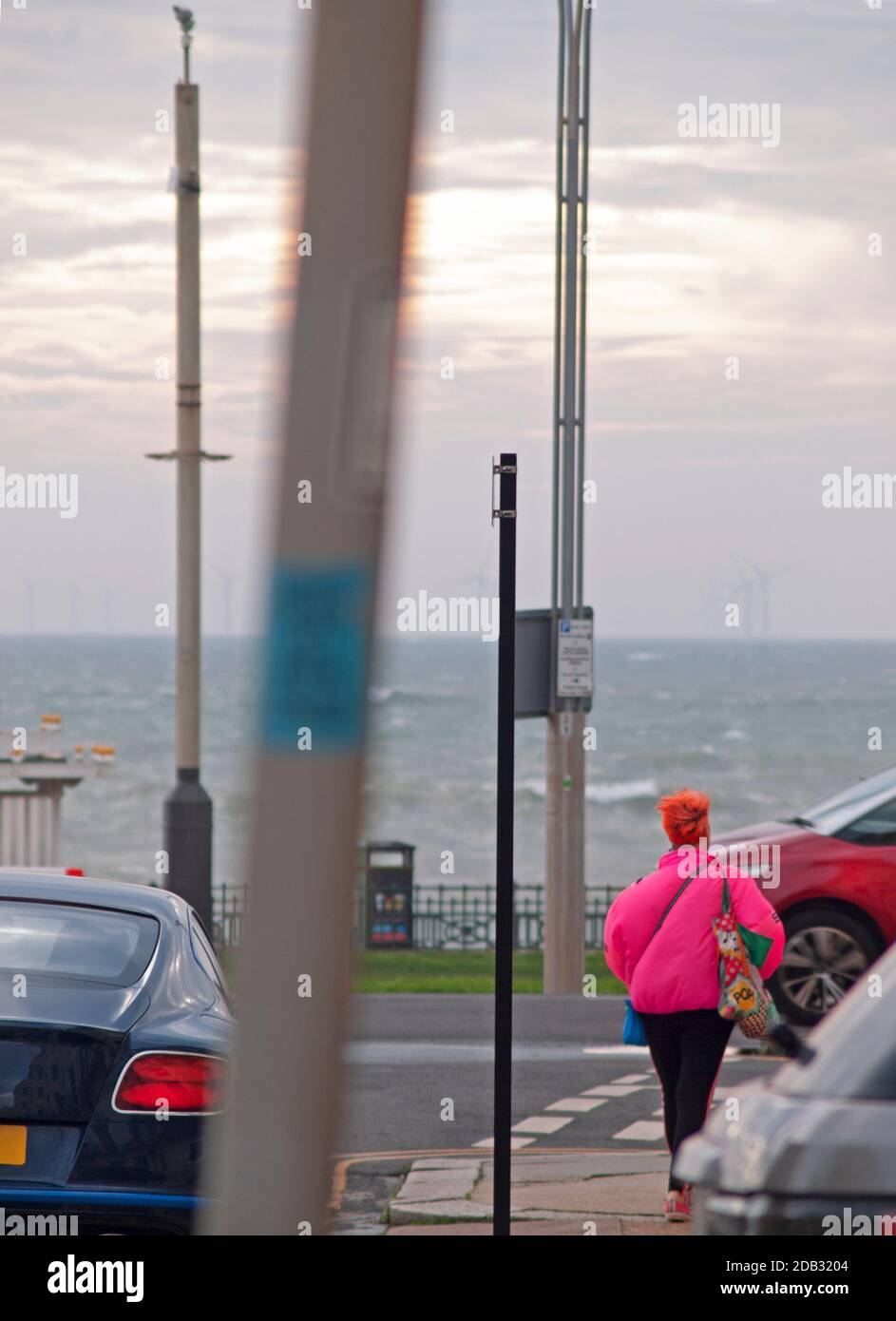 The Hove seafront Stock Photo Alamy