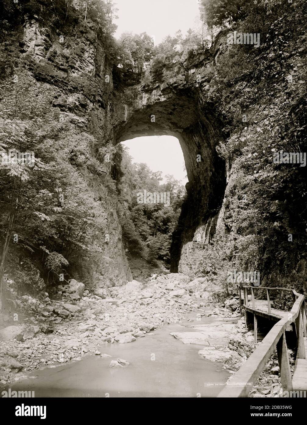 Natural Bridge, Va Stock Photo Alamy