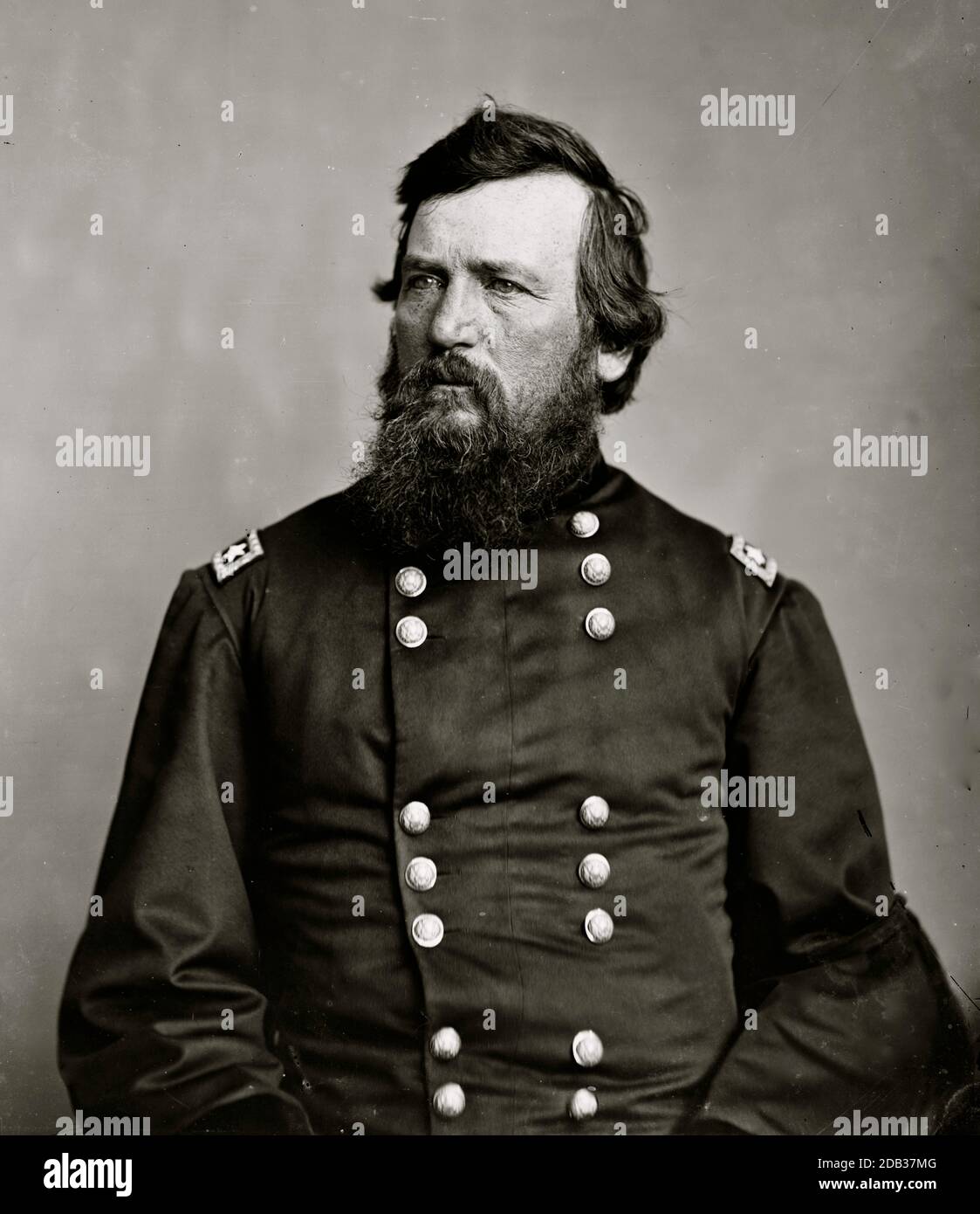 General Robert C. Wood, U.S.A.. Stock Photo