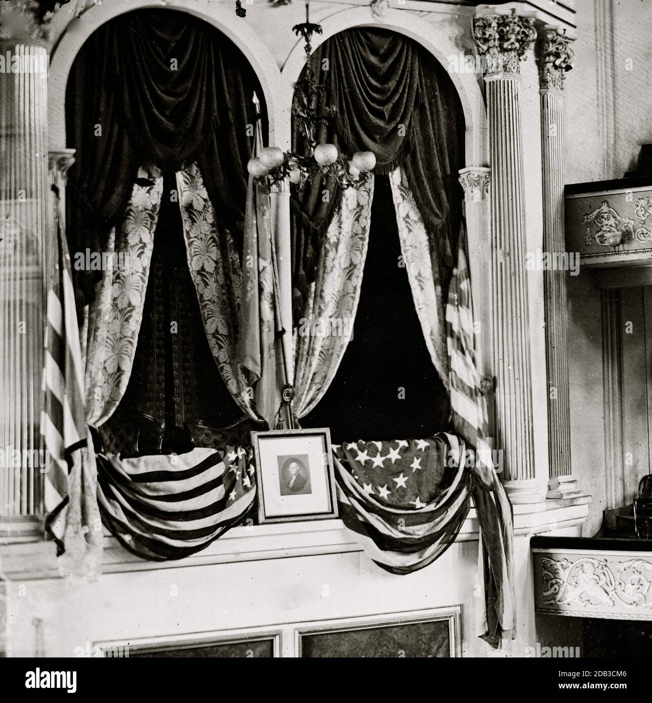 Ford's theater 1865 hi-res stock photography and images - Alamy