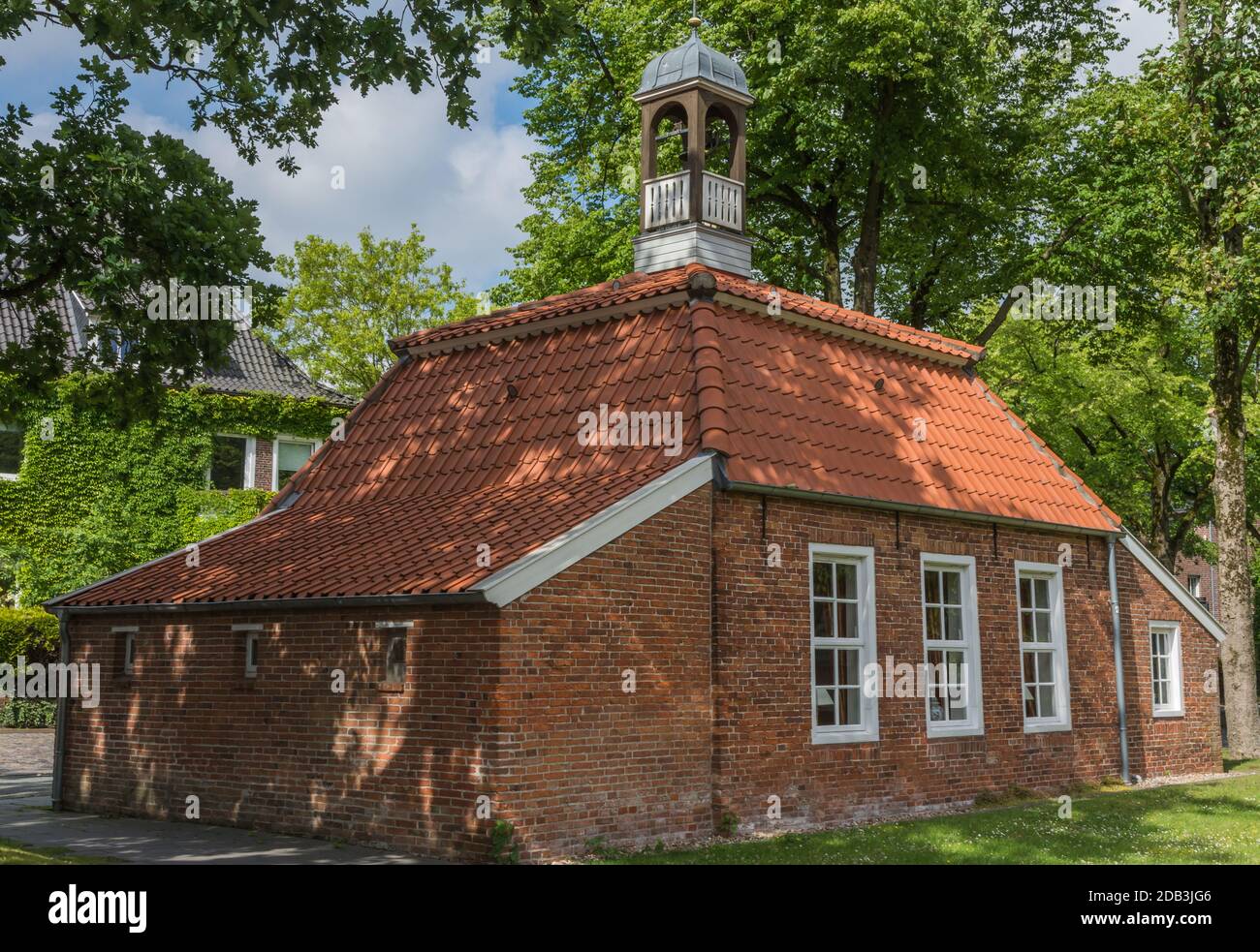 Historic Pingelhus Building in Aurich, East Frisia, Lower Saxony, Germany Stock Photo