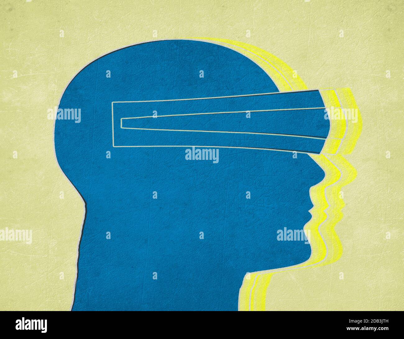 3d vision concept digital illustration Stock Photo Alamy