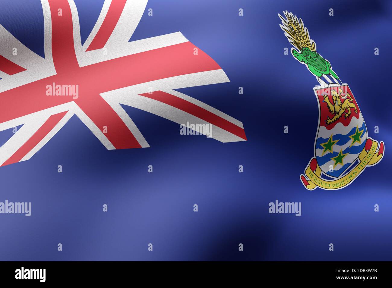 National flag of the cayman islands hi-res stock photography and images ...