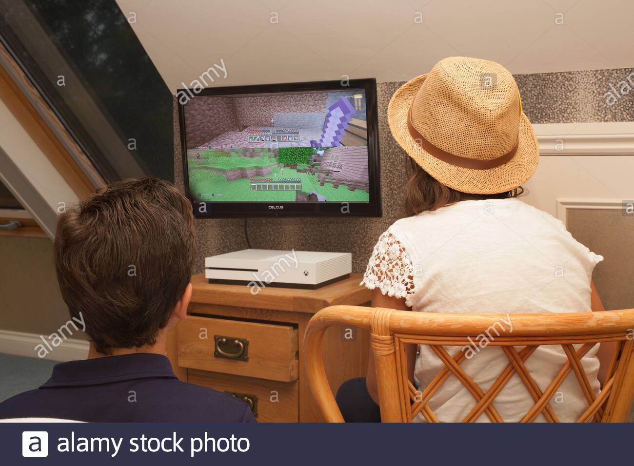Kid Playing Video Games High Resolution Stock Photography and Images ...