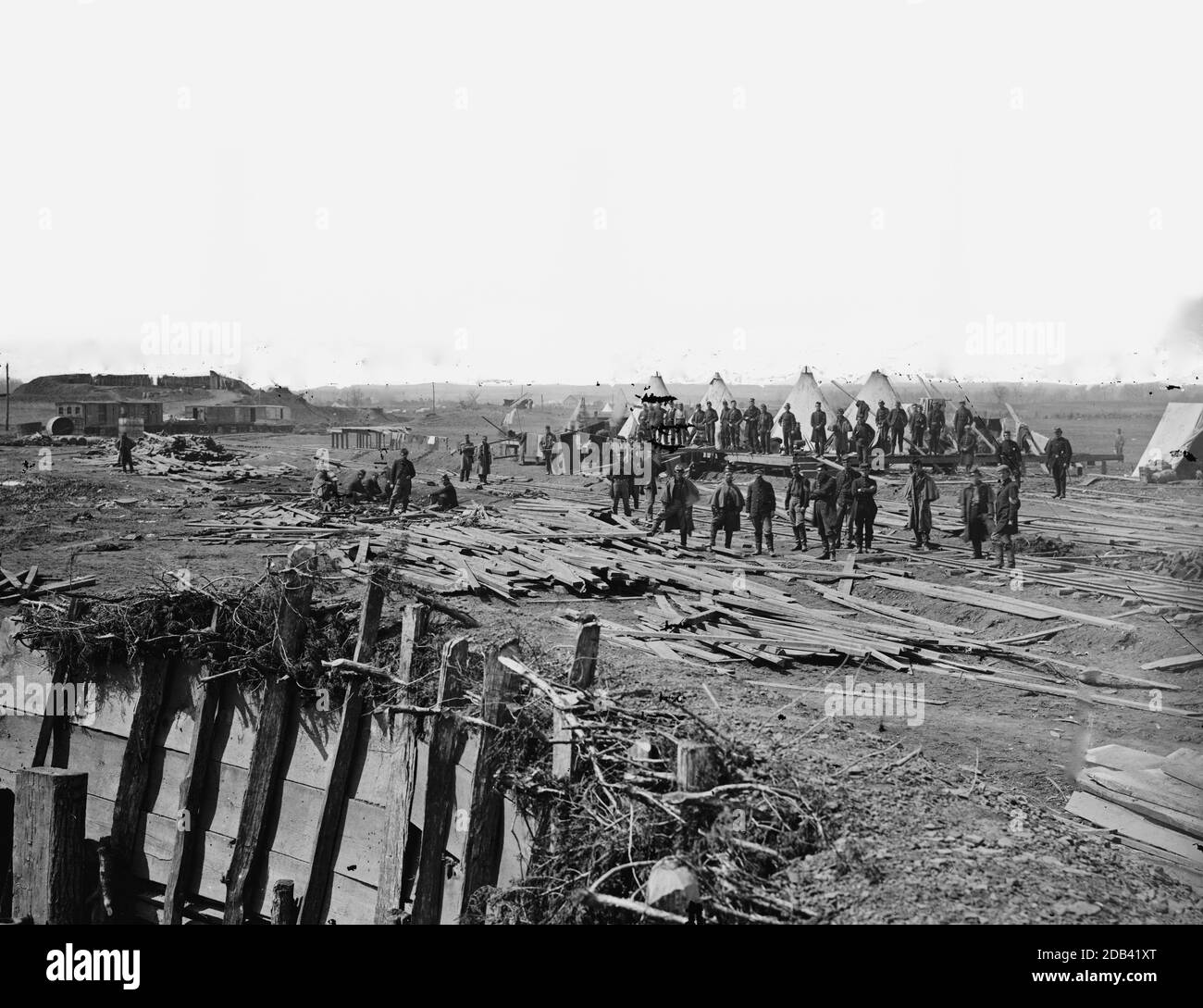 Manassas, Va. Provost guard of the 9th New York Infantry
