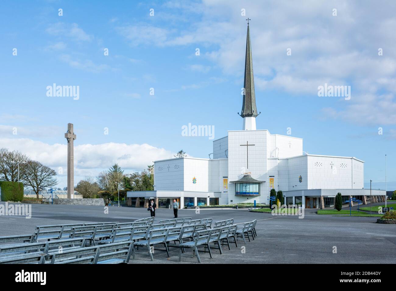 An external view of the Basilica of Our Lady at Ireland's national
