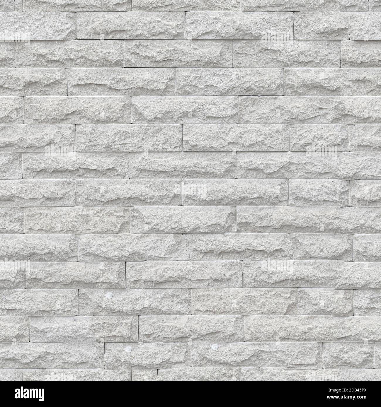 Unlimited endless seamless pattern of the white brick wall Stock Photo ...