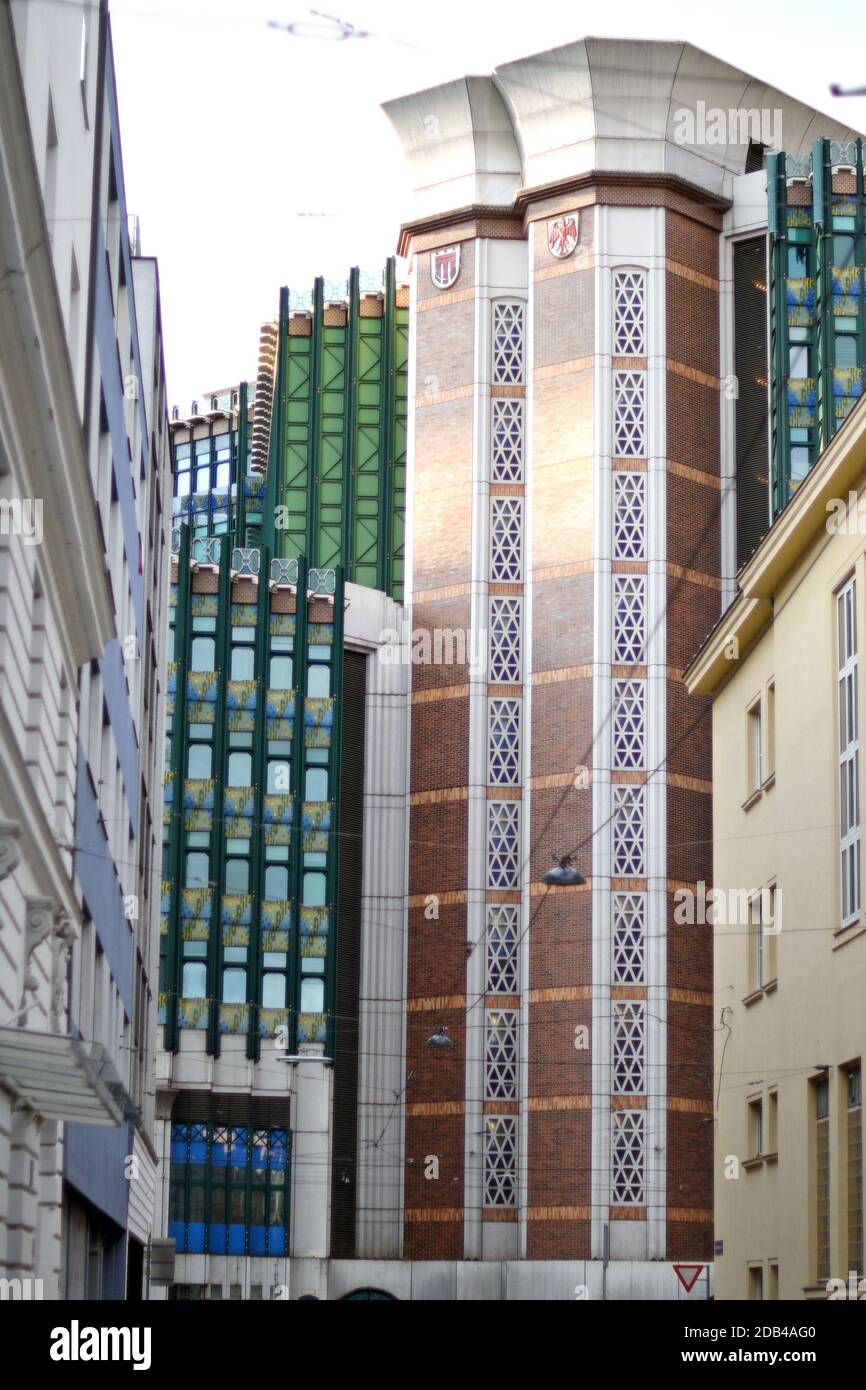 Das Bundesministerium für Finanzen in der Hinteren Zollamtstraße in Wien (kurz BMF) ist die oberste Behörde der österreichischen Finanzverwaltung. Es Stock Photo