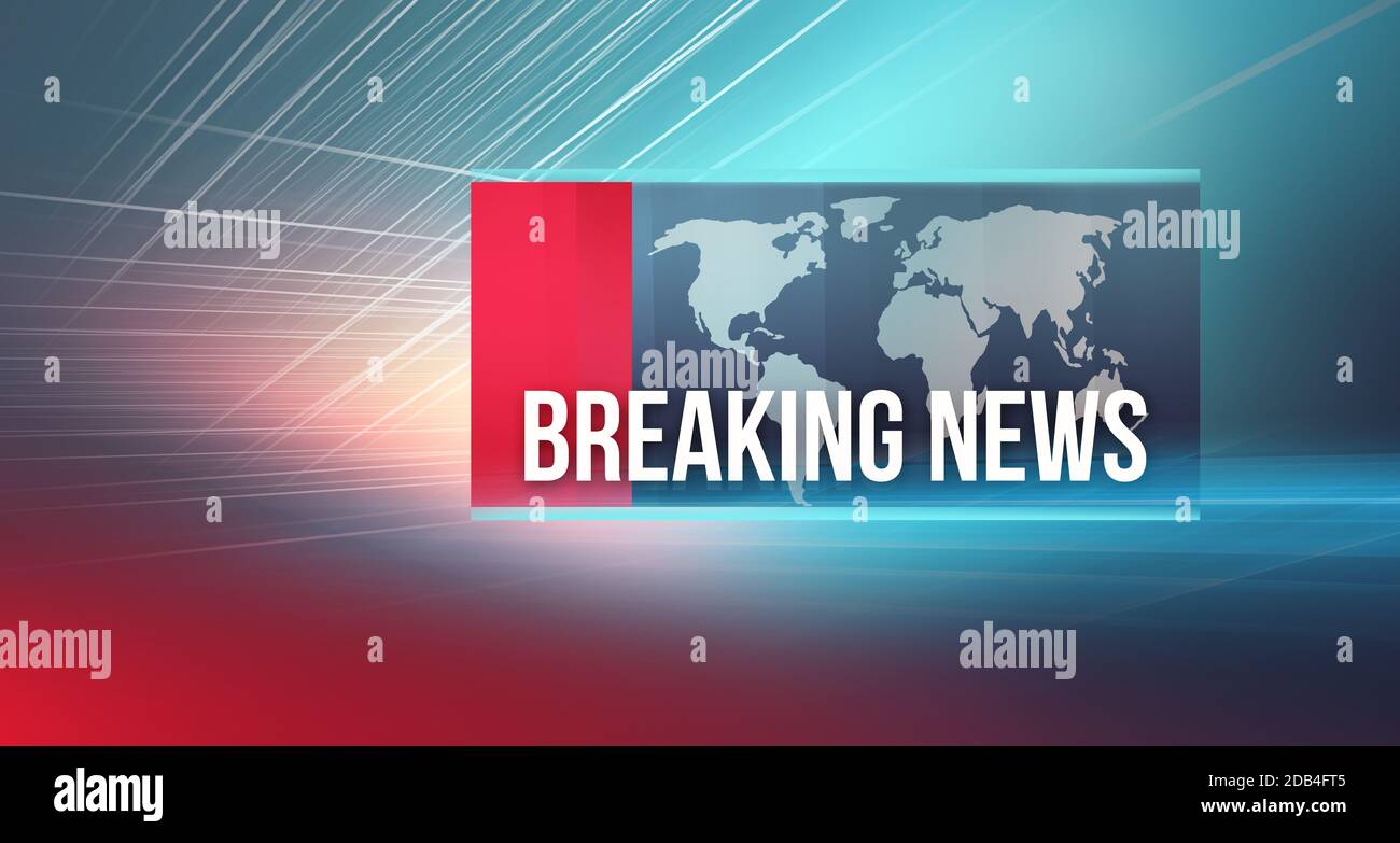 Modern Studio Space With Breaking News Text On Flat Screen Suitable For General News Background 3d Illustration Stock Photo Alamy Modern Studio Space With Breaking News Text On Flat Screen Suitable For General News Background 3d Illustration Stock Photo Alamy