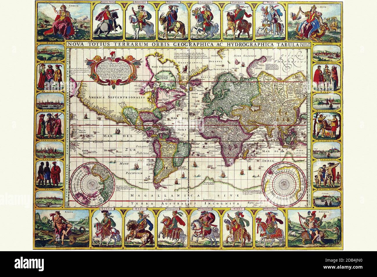 The Visscher family was the dominant force in map-making at the height ...