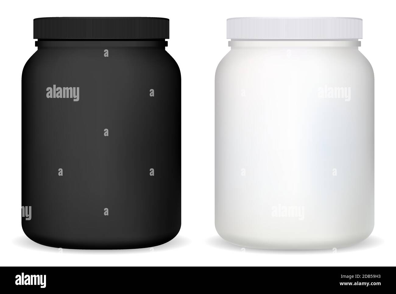 Empty Protein Powder Container Stock Illustrations – 186 Empty