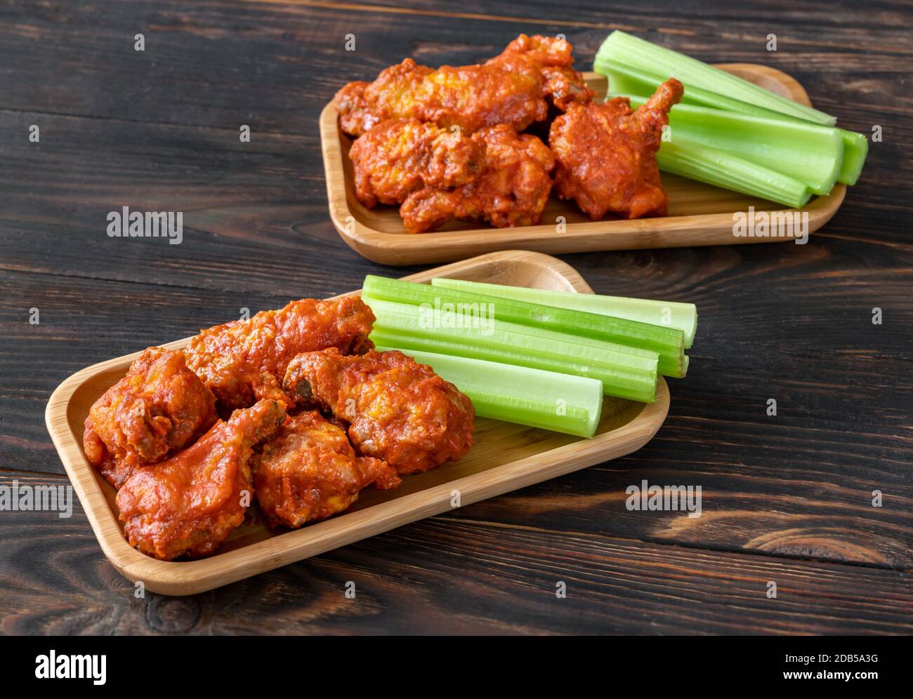 Buffalo wings serving restaurant hires stock photography and images
