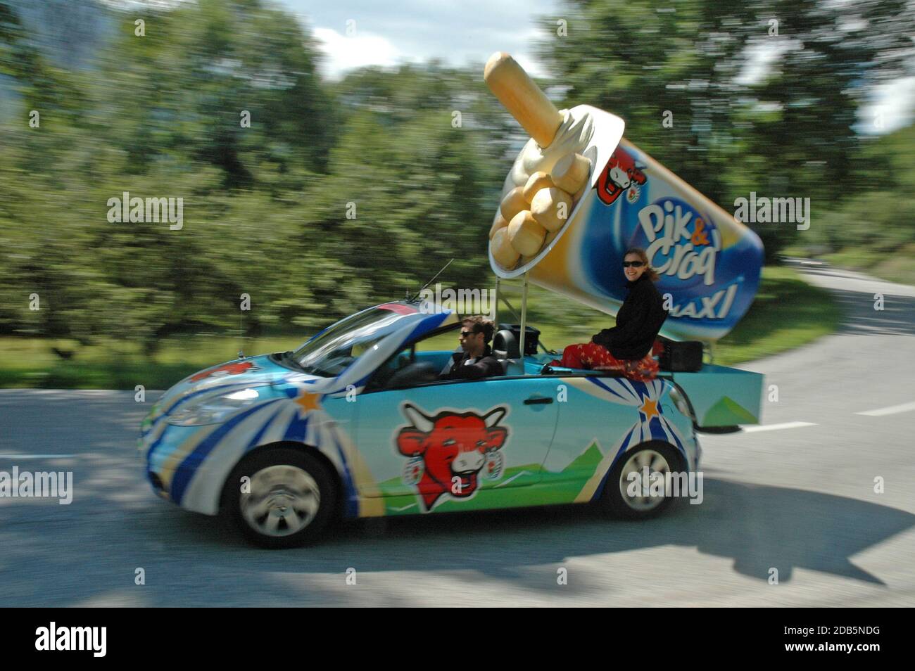 Casquette La Vache Qui Rit - Spéciale Caravane Tour De France - Goodies Cyclisme Neuve