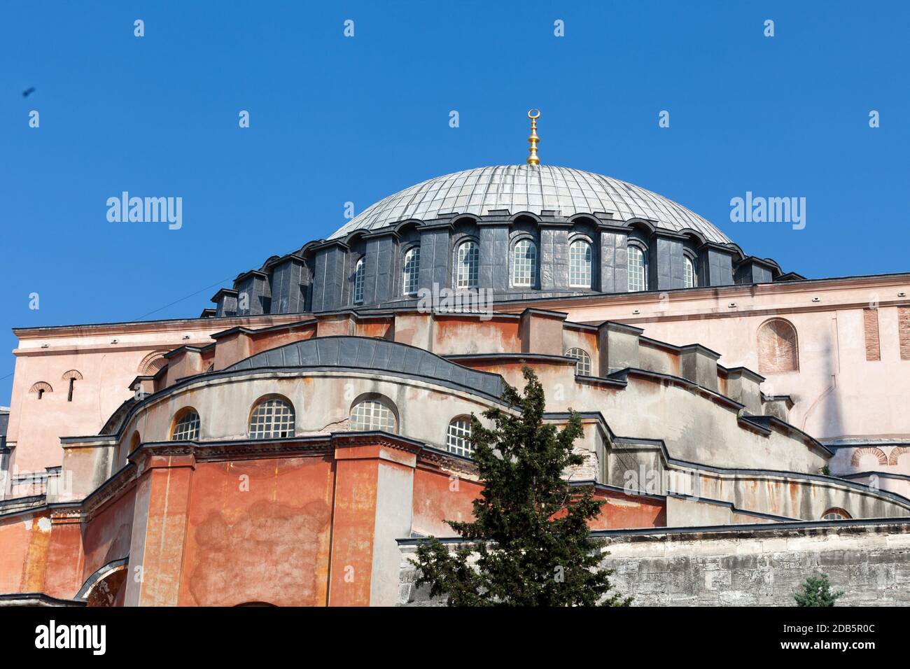 Hagia Sophia museum in Sultanahmet district of Istanbul Turkey Stock ...