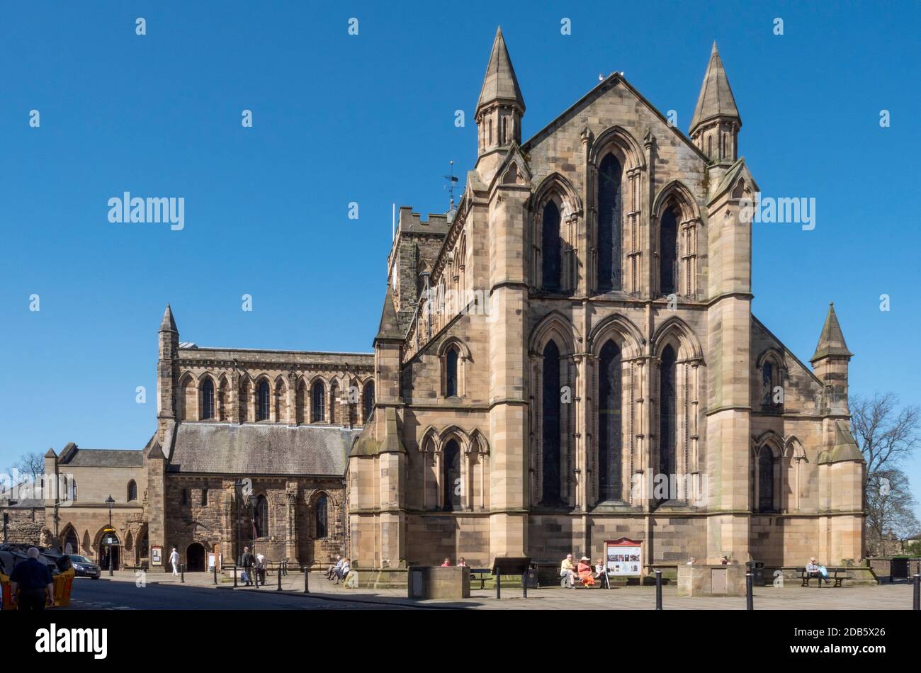 Hexham Abbey, Hexham, Northumberland, England, UK Stock Photo