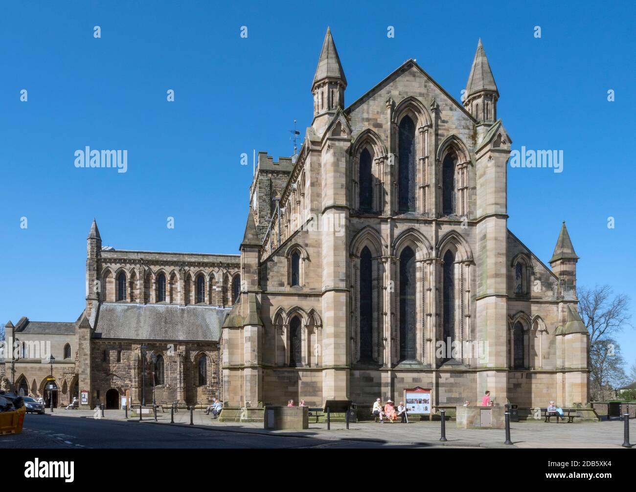 Hexham Abbey, Hexham, Northumberland, England, UK Stock Photo