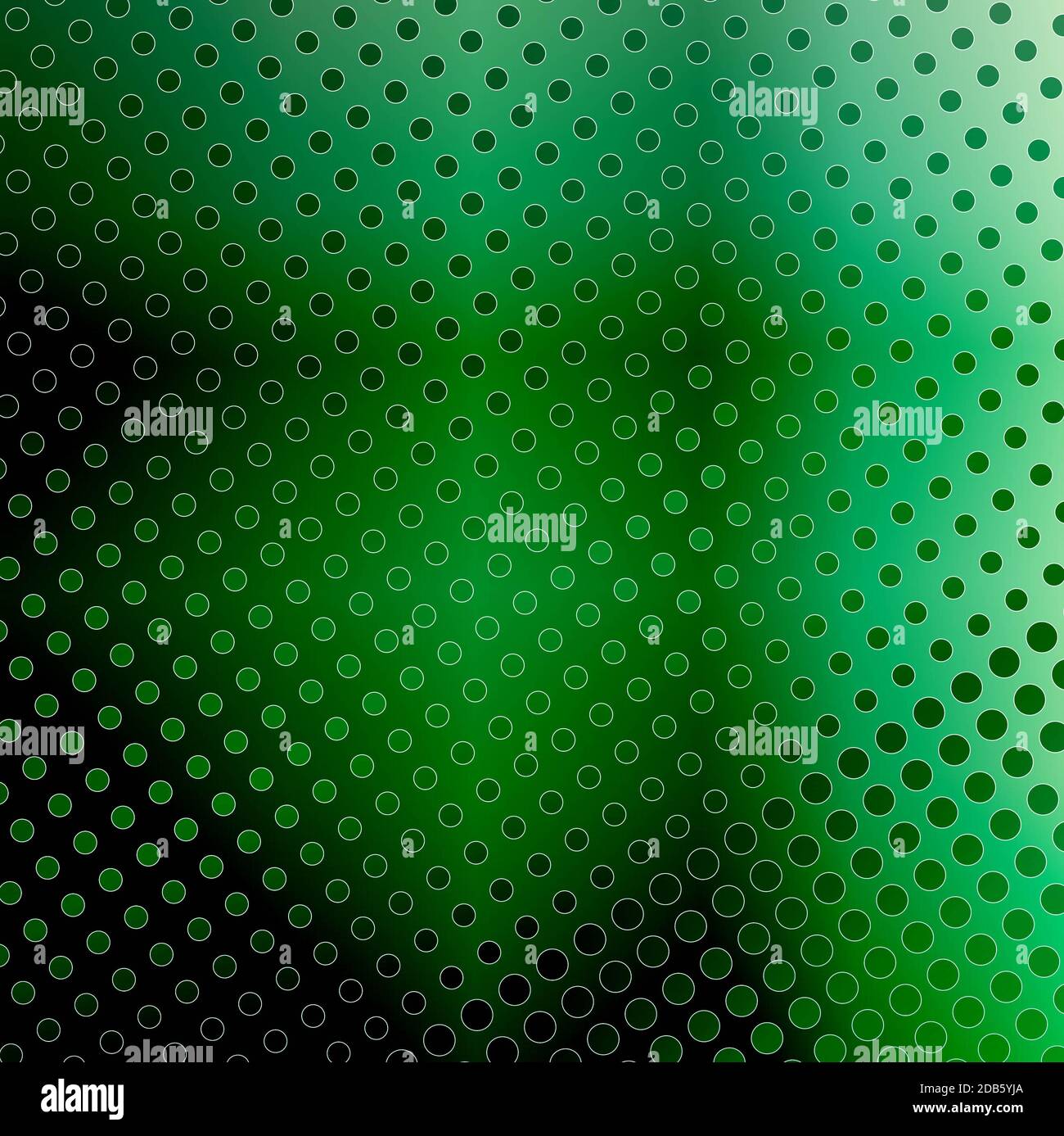 abstract green background with circles Stock Photo - Alamy