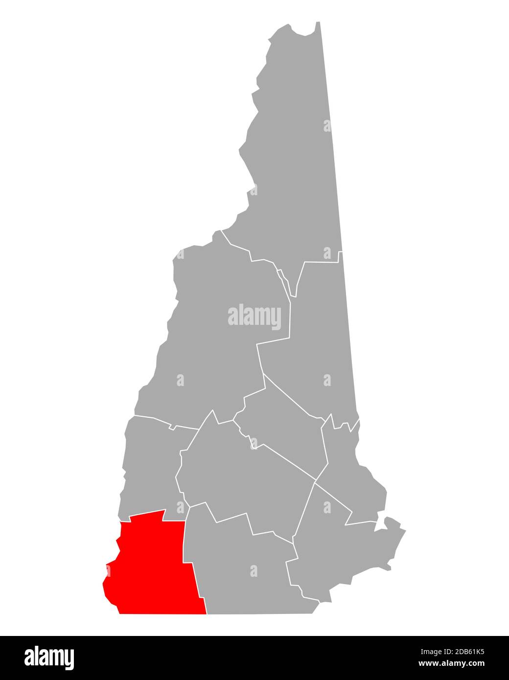 Cheshire county map hires stock photography and images Alamy