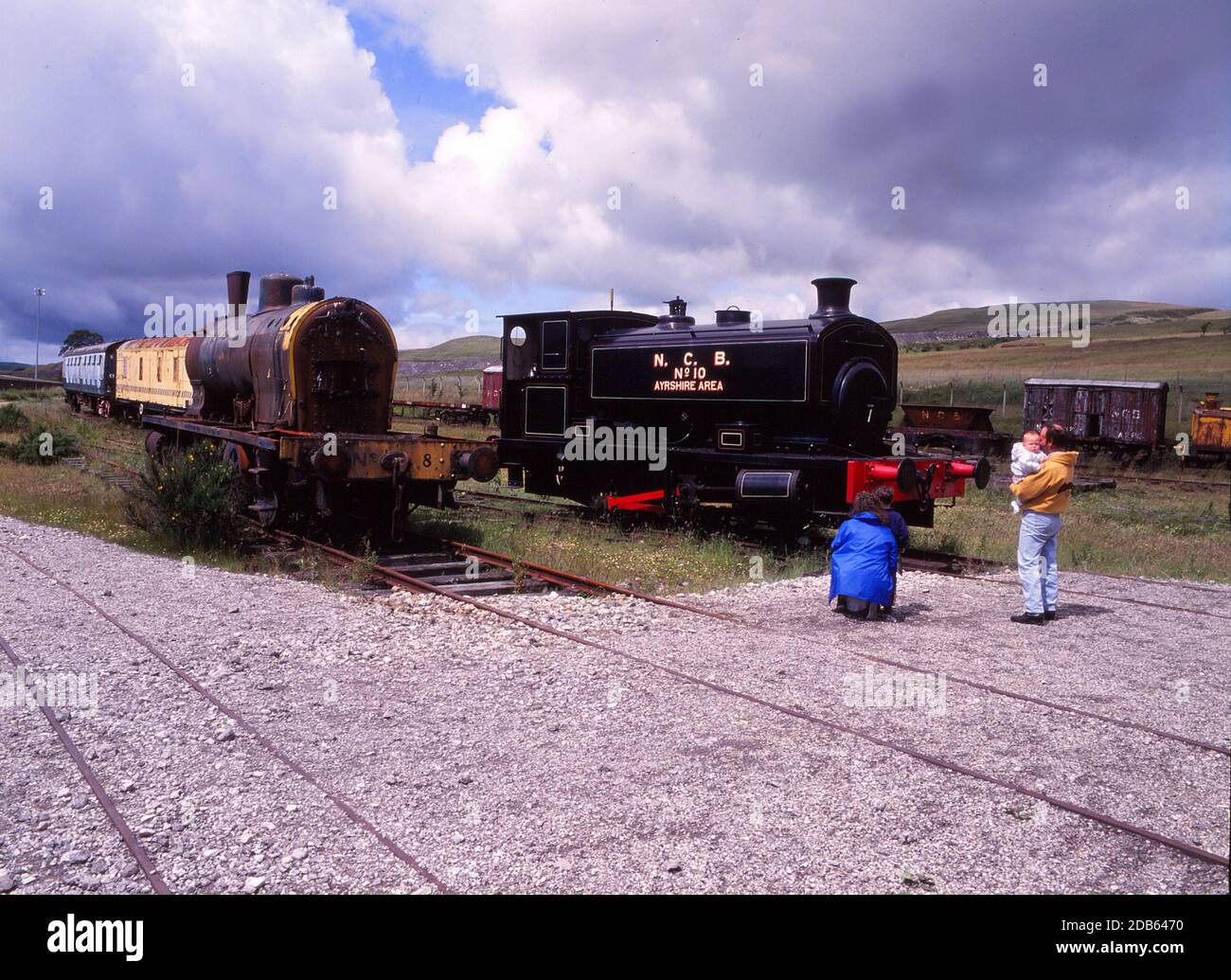 Dalmellington, East Ayrshire, Scotland, Railway preservation featuring