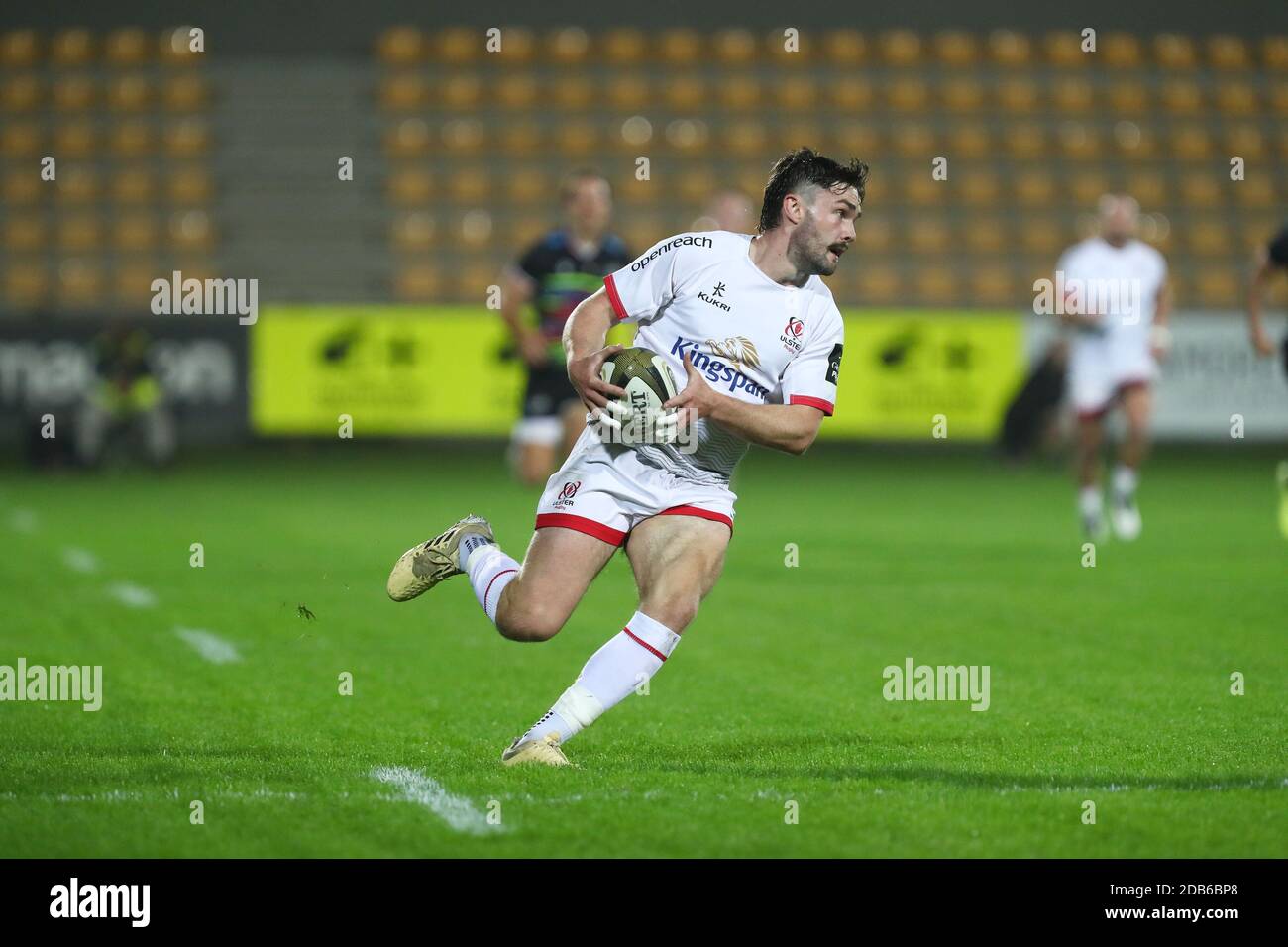 Parma, Italy. 16th Nov, 2020. parma, Italy, Sergio Lanfranchi stadium, 16 Nov 2020, Bill Johnston (Ulster) during Zebre Rugby vs Ulster Rugby - Rugby Guinness Pro 14 match - Credit: LM/Massimiliano Carnabuci Credit: Massimiliano Carnabuci/LPS/ZUMA Wire/Alamy Live News Stock Photo