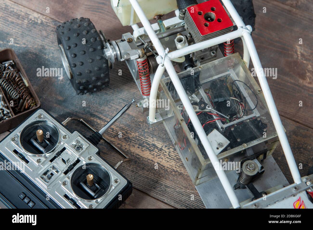 Rc Rally Buggy RC model rally car toy, offroad buggy with a remote control Stock Photo ...