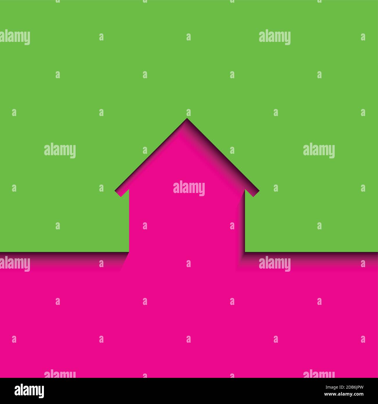 Abstract house icon, vector illustration Stock Vector Image & Art Alamy