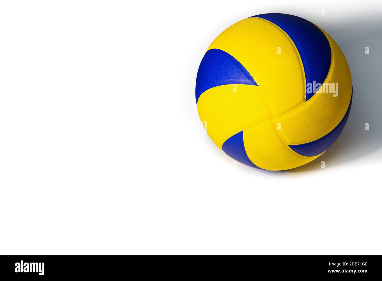 Reflection In Playing Volleyball Clipart