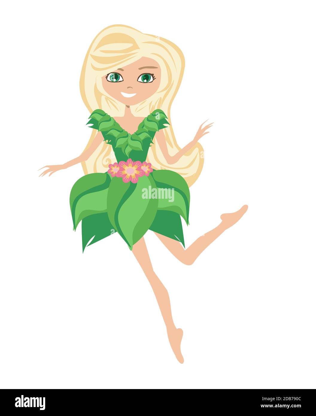 Beautiful fairy illustration Stock Photo Alamy