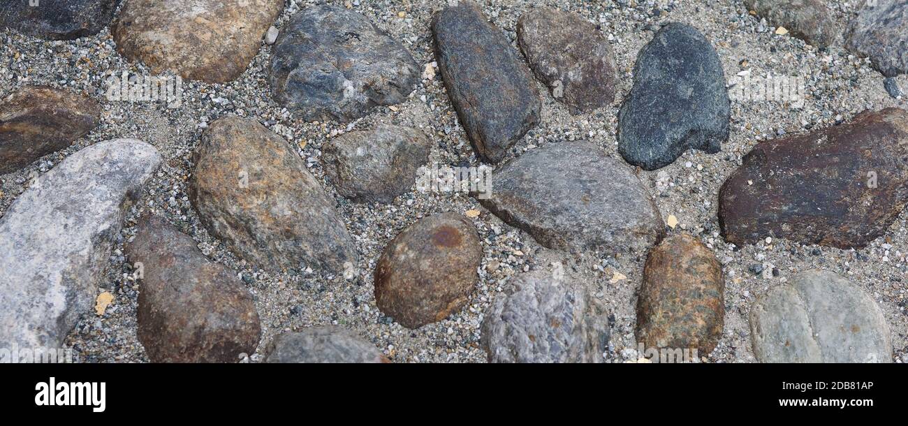 grey stone floor useful as a background Stock Photo