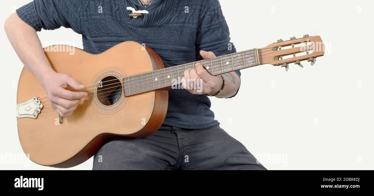 Guitar solo close up hi-res stock photography and images - Alamy