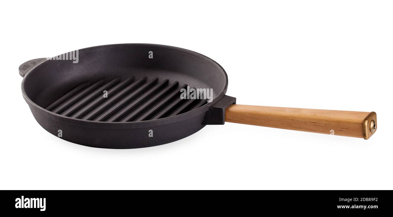 https://c8.alamy.com/comp/2DB89F2/cast-iron-fry-pan-with-wooden-handle-isolated-on-white-background-2DB89F2.jpg