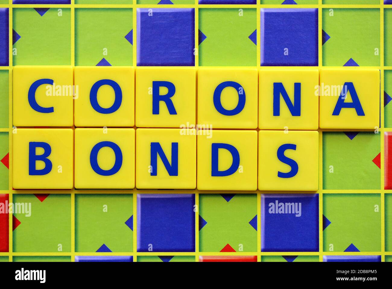 Corona Bonds Stock Photo