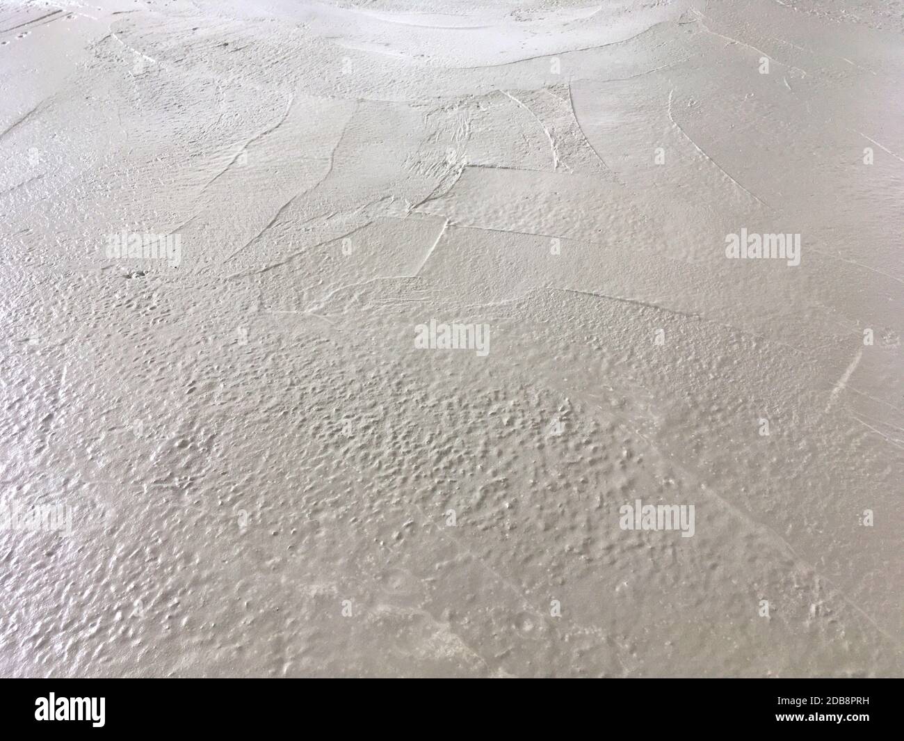 Cement floor that is not yet dry Stock Photo Alamy