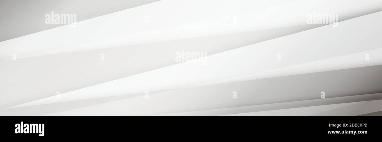 White vector panoramic background with straight lines Stock Vector ...