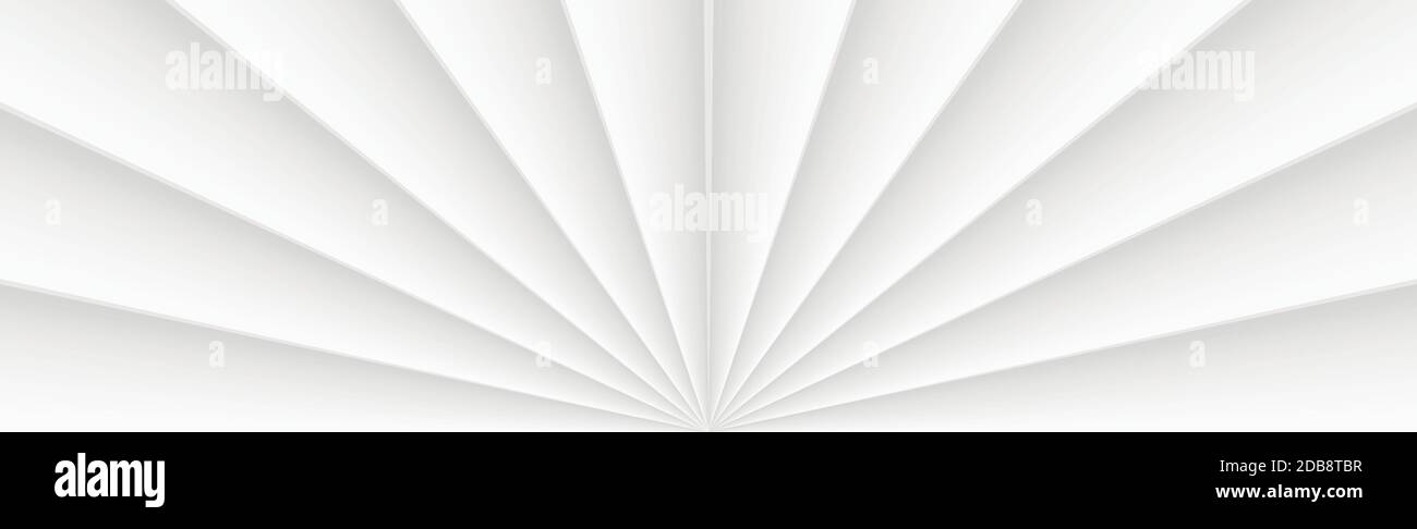 White vector panoramic background with straight lines Stock Vector ...