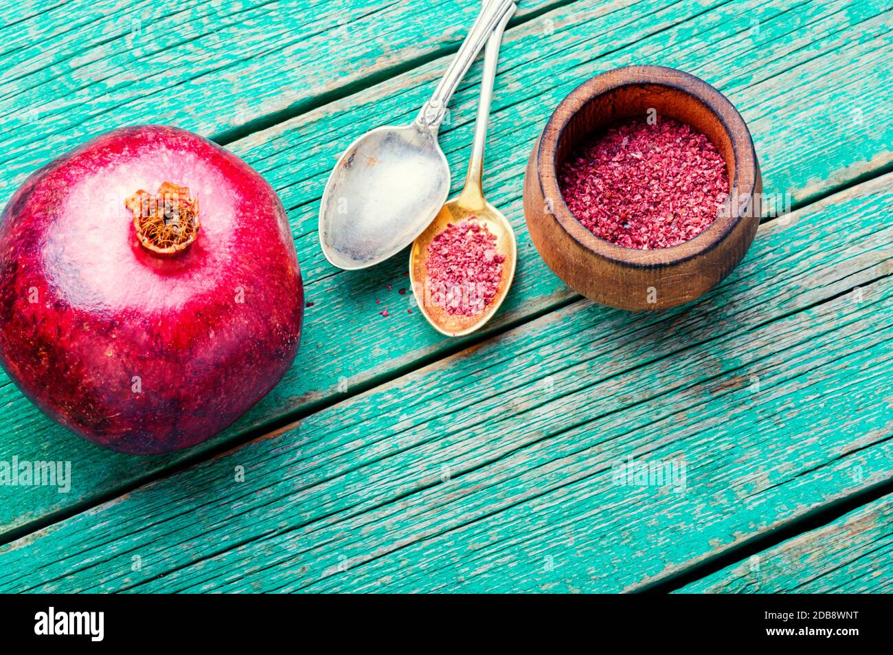 Fragrant spice made from pomegranate,Turkish seasoning.Crushed dried ...