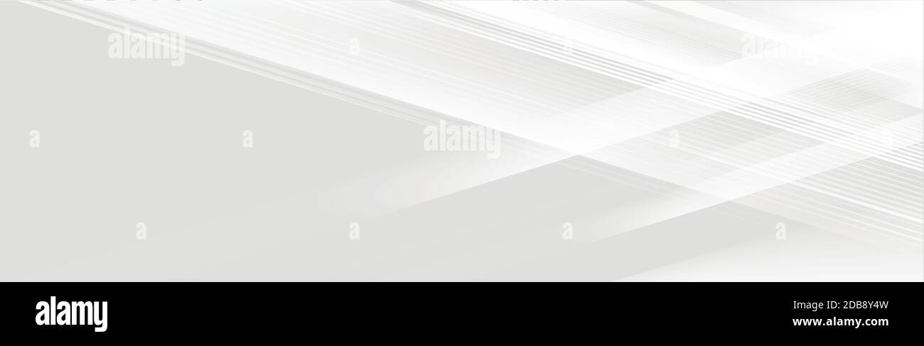 White vector panoramic background with straight lines Stock Vector ...