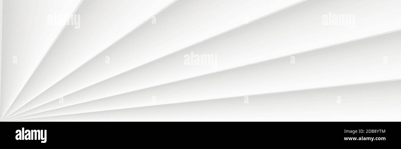 White vector panoramic background with straight lines Stock Vector ...
